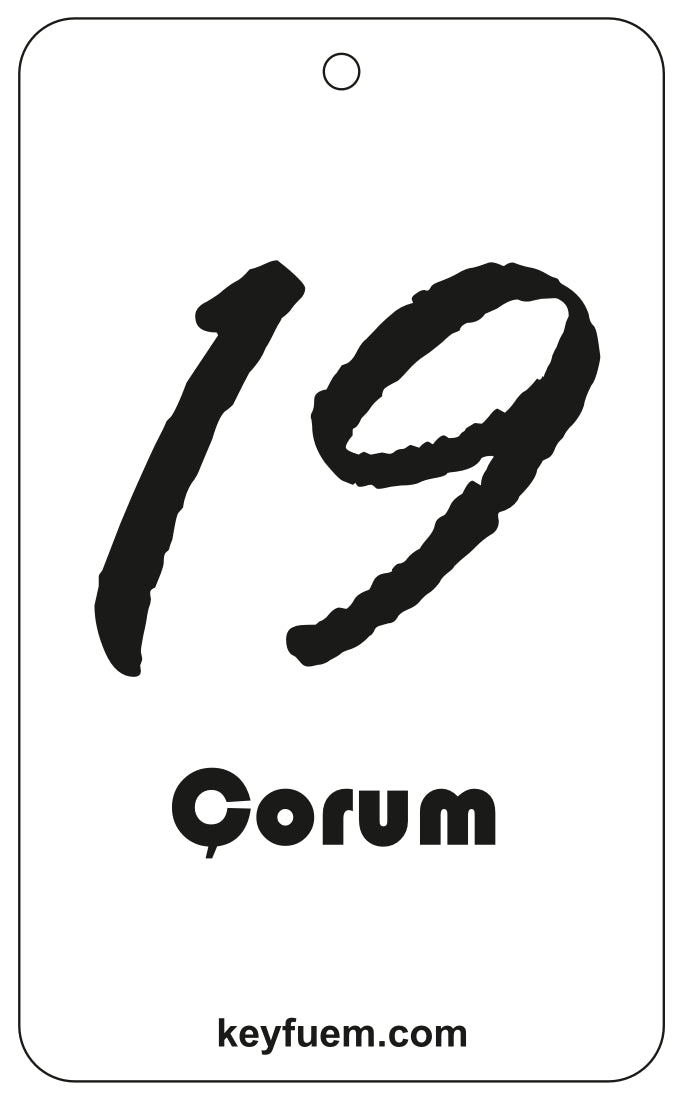 19 CORUM DUFTANHÄNGER