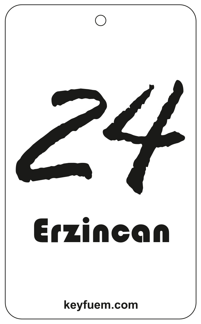 24 ERZINCAN DUFTANHÄNGER