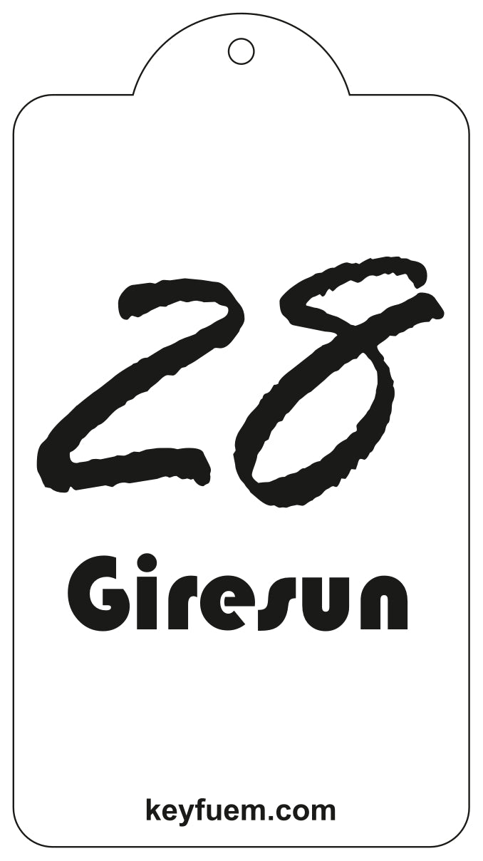 28 GIRESUN DUFTANHÄNGER