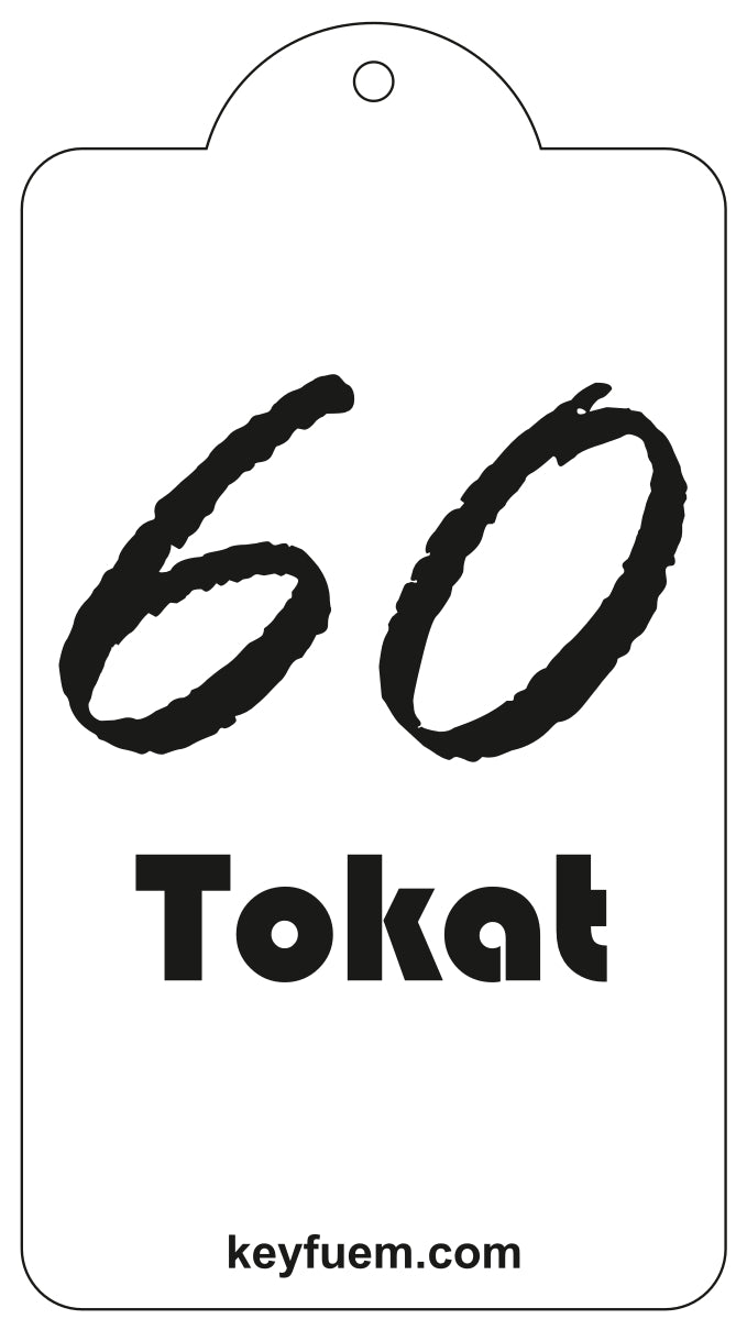 60 TOKAT DUFTANHÄNGER