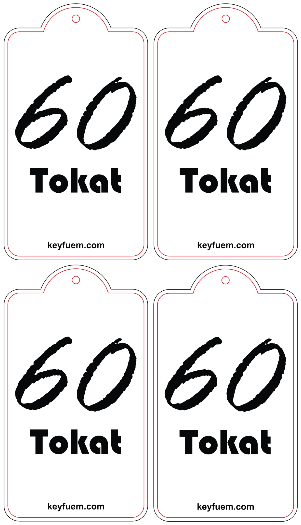 4x TOKAT DUFTANHÄNGER SPAR-BUNDLE