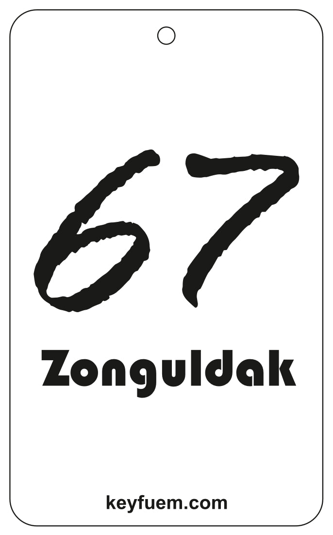 67 ZONGULDAK DUFTANHÄNGER