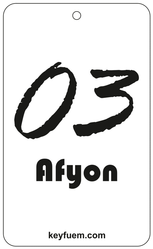 03 AFYON DUFTANHÄNGER