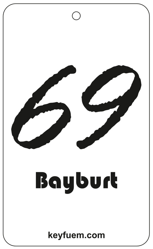 69 BAYBURT DUFTANHÄNGER