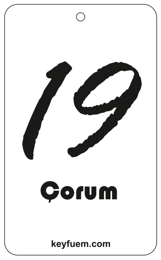 19 CORUM DUFTANHÄNGER