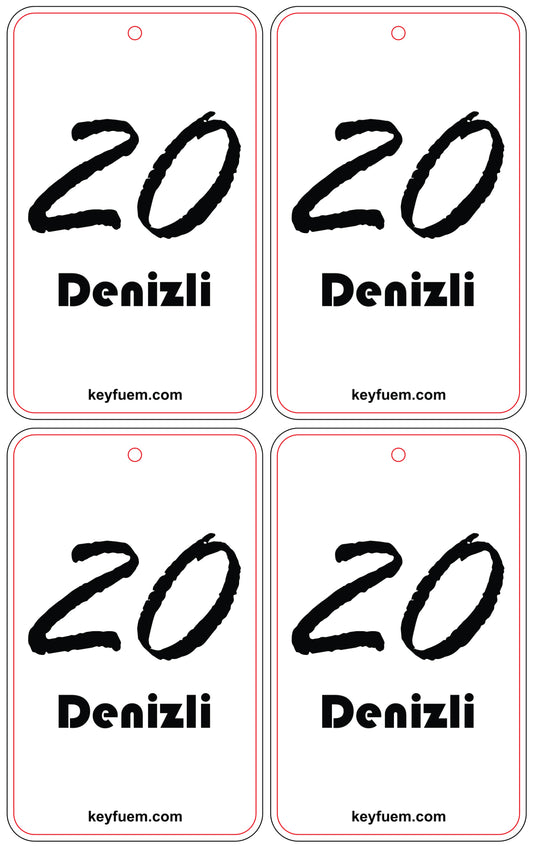 4x DENIZLI DUFTANHÄNGER SPAR-BUNDLE