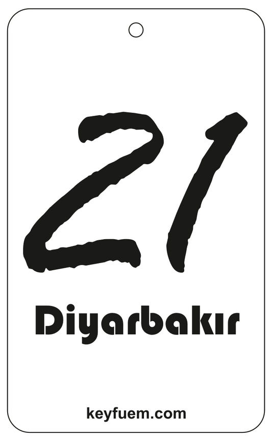 21 DIYARBAKIR DUFTANHÄNGER