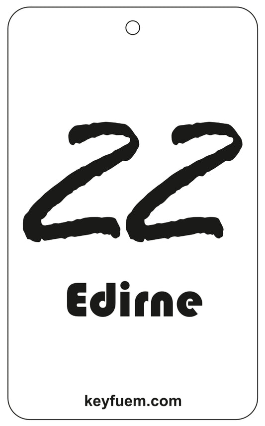 22 EDIRNE DUFTANHÄNGER