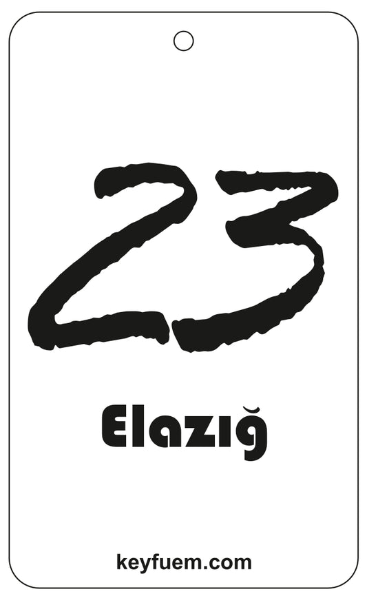 23 ELAZIG DUFTANHÄNGER