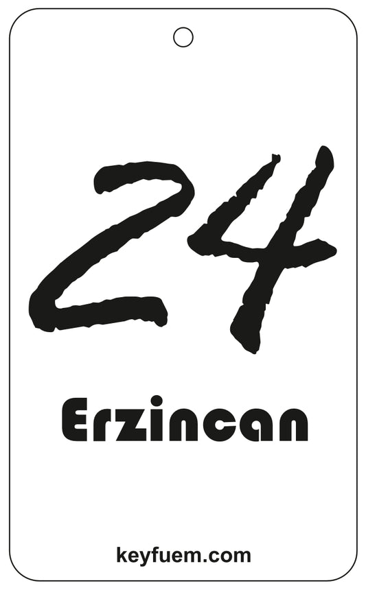 24 ERZINCAN DUFTANHÄNGER