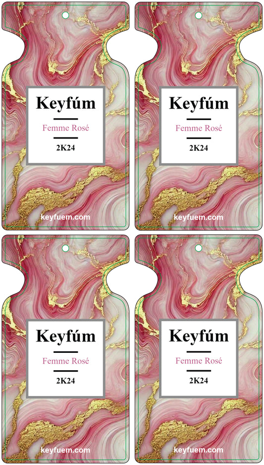 4x FEMME ROSÉ DUFTANHÄNGER SPAR-BUNDLE