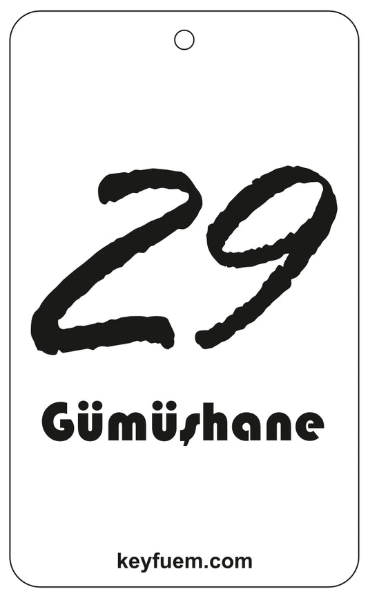 29 GÜMÜSHANE DUFTANHÄNGER
