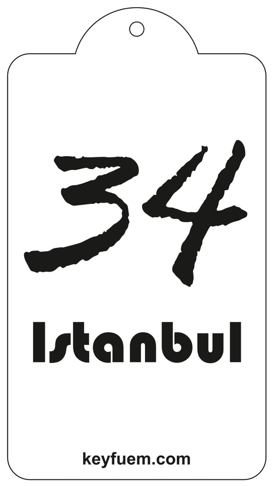 34 ISTANBUL DUFTANHÄNGER