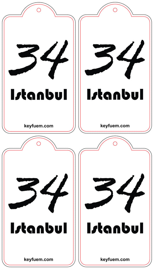 4x ISTANBUL DUFTANHÄNGER SPAR-BUNDLE