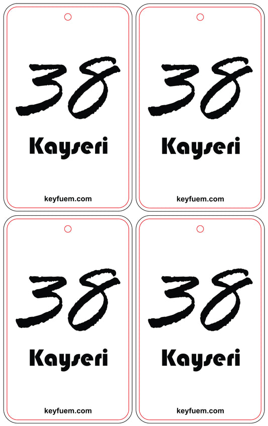4x KAYSERI DUFTANHÄNGER SPAR-BUNDLE