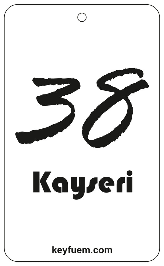 38 KAYSERI DUFTANHÄNGER