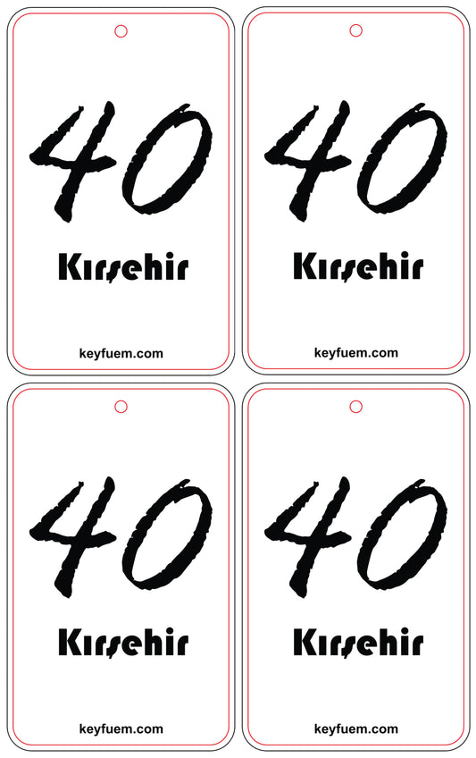 4x KIRSEHIR DUFTANHÄNGER SPAR-BUNDLE