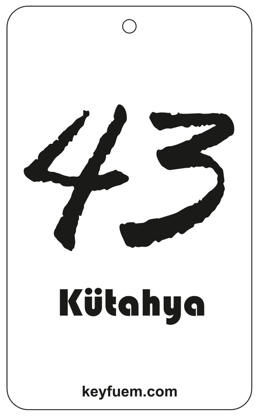 43 KÜTAHYA DUFTANHÄNGER