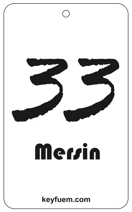 33 MERSIN DUFTANHÄNGER