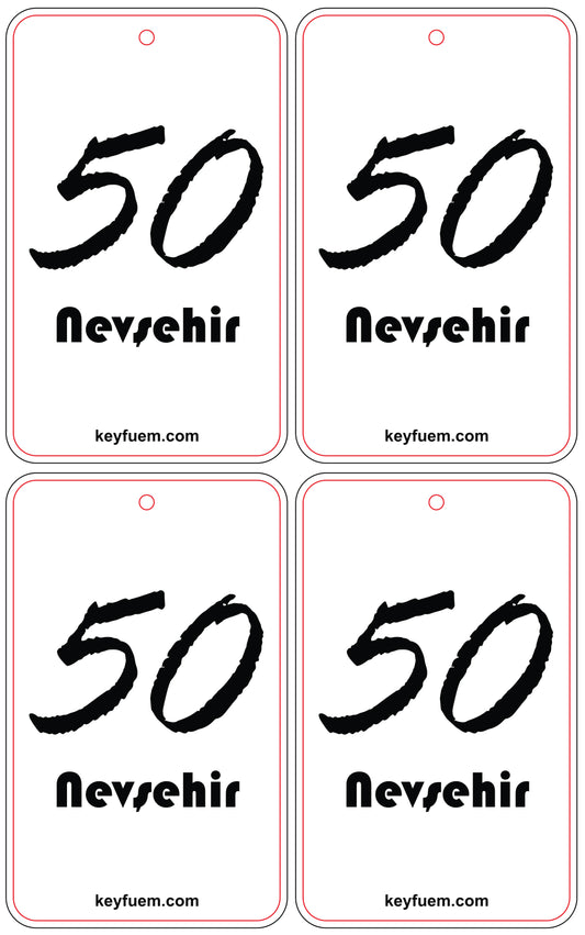 4x NEVSEHIR DUFTANHÄNGER SPAR-BUNDLE