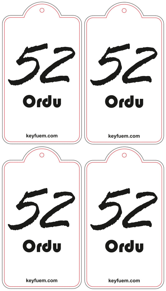 4x ORDU DUFTANHÄNGER SPAR-BUNDLE