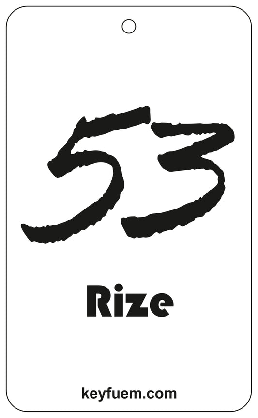 53 RIZE DUFTANHÄNGER