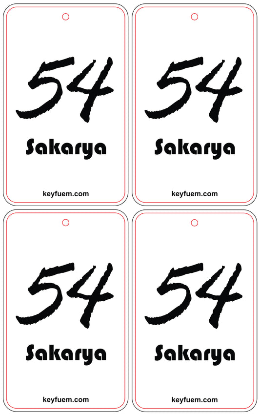 4x SAKARYA DUFTANHÄNGER SPAR-BUNDLE