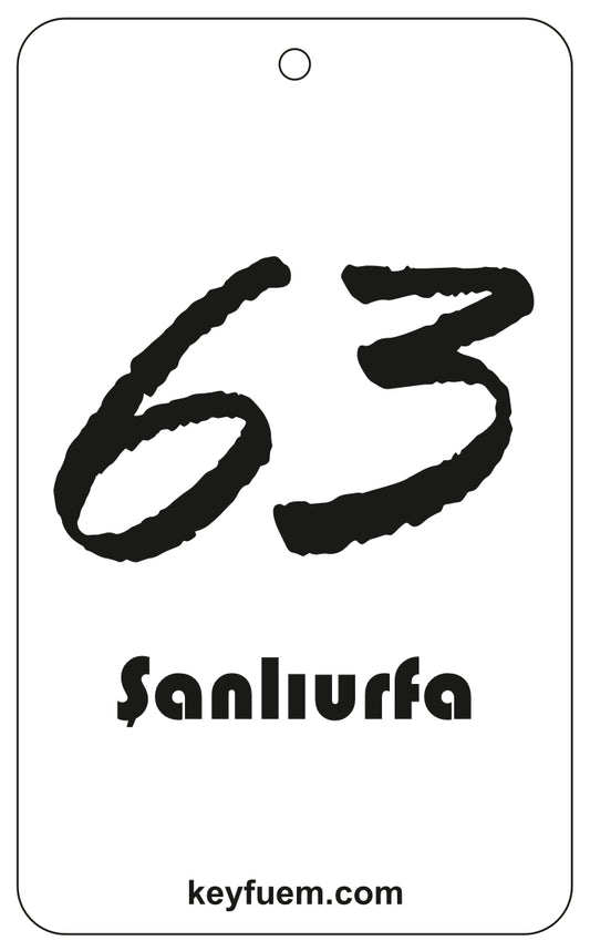63 SANLIURFA DUFTANHÄNGER