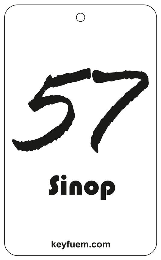 57 SINOP DUFTANHÄNGER