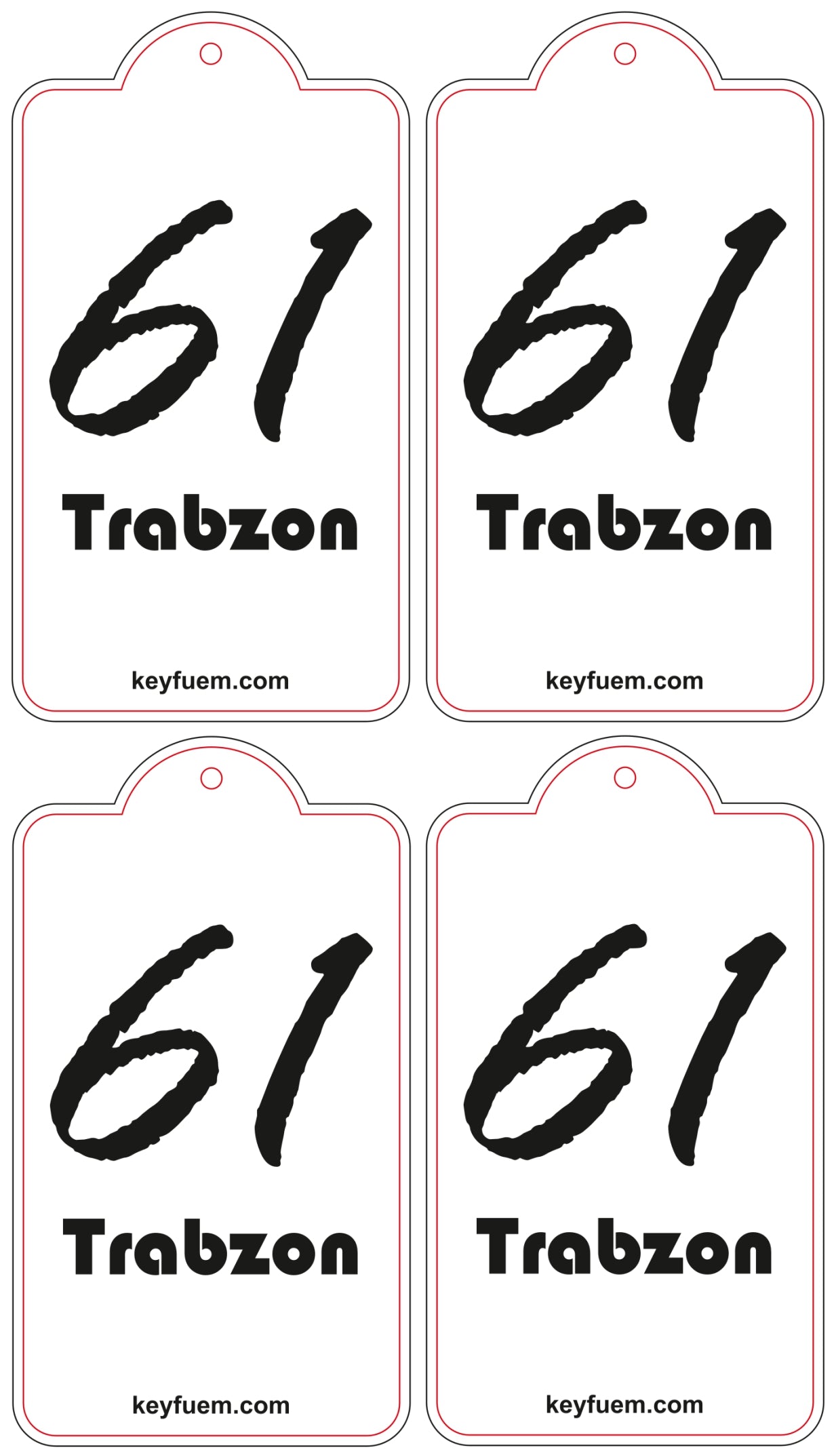 4x TRABZON DUFTANHÄNGER SPAR-BUNDLE
