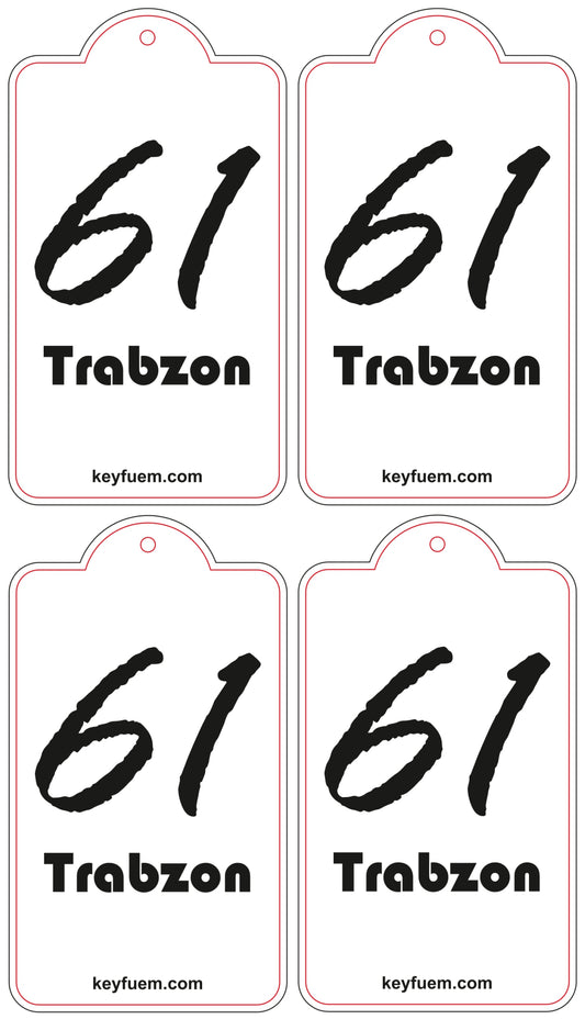 4x TRABZON DUFTANHÄNGER SPAR-BUNDLE