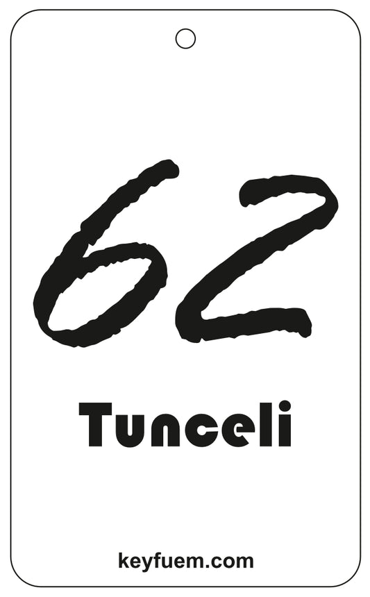 62 TUNCELI DUFTANHÄNGER