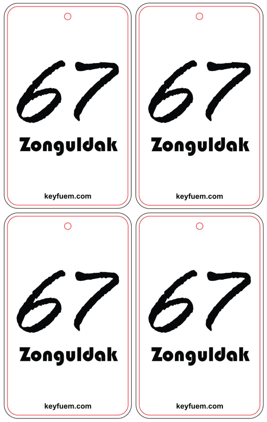 4x ZONGULDAK DUFTANHÄNGER SPAR-BUNDLE