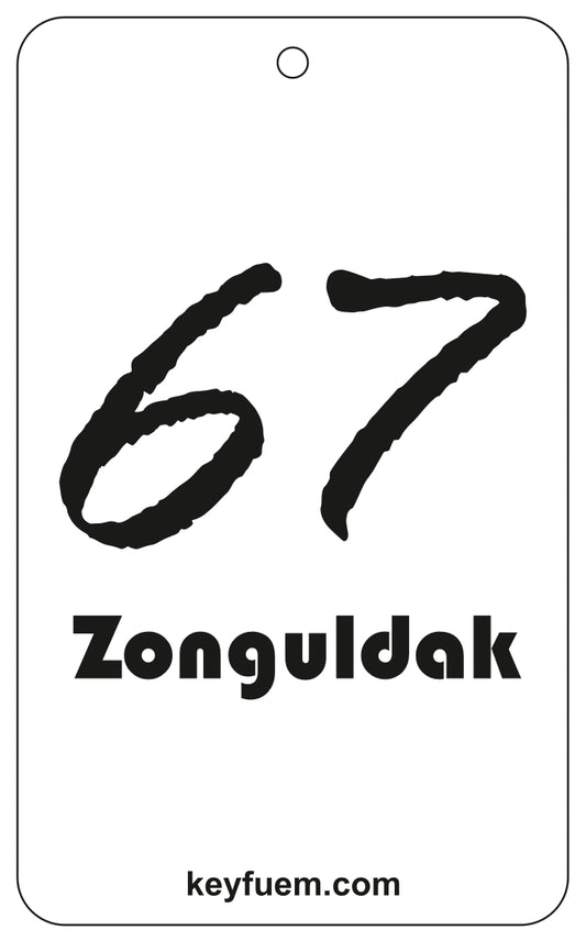 67 ZONGULDAK DUFTANHÄNGER