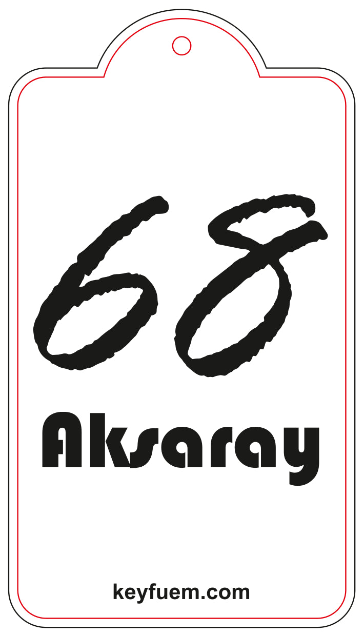 68 AKSARAY DUFTANHÄNGER