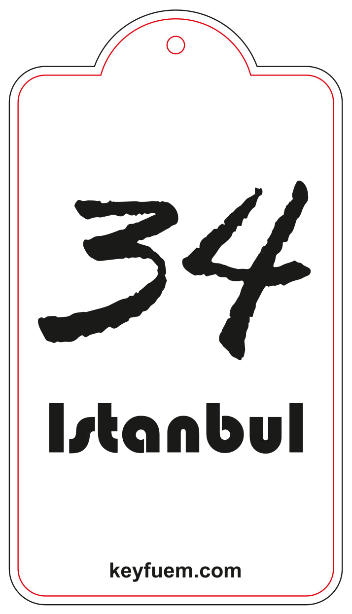 34 ISTANBUL DUFTANHÄNGER