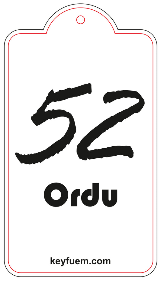 52 ORDU DUFTANHÄNGER